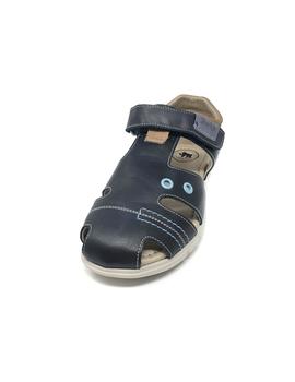 SANDALIA AZUL VELCRO