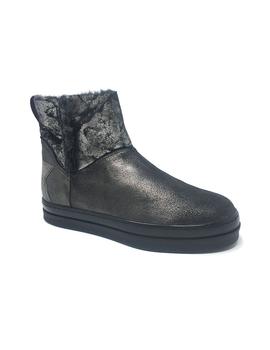 BOTIN PELO INTERIOR GRIS PLOMO