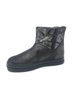 BOTIN PELO INTERIOR GRIS PLOMO