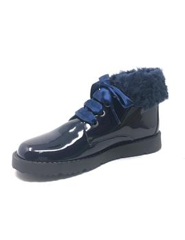 BOTIN CHAROL AZUL PELITO