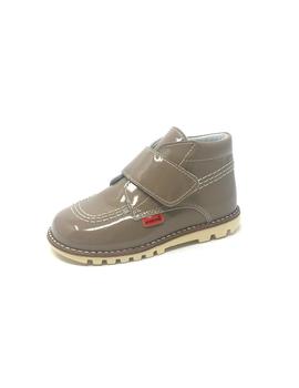 BOTIN  VELCRO CHAROL CASTORO