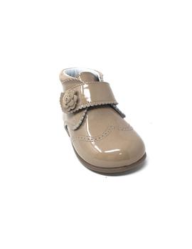 BOTIN VELCRO CHAROL CASTORO