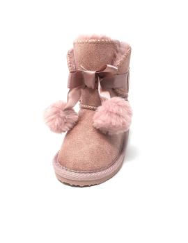 BOTA  PELO AUSTRALIANO ROSA POMPON