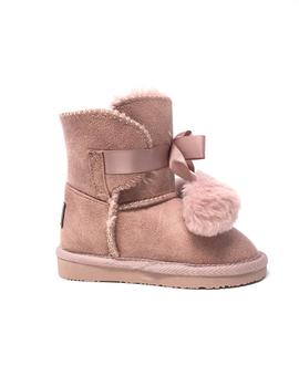 BOTA  PELO AUSTRALIANO ROSA POMPON