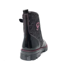 BOTA PABLOSKY CHAROL NEGRO CON GLITTER