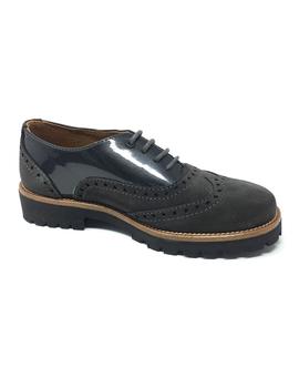 BLUCHER SERRAJE HIDROF- CHAROL GRIS