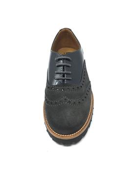 BLUCHER SERRAJE HIDROF- CHAROL GRIS