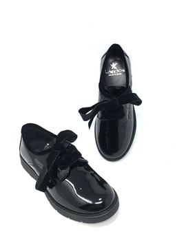 BLUCHER CHAROL LISO NEGRO