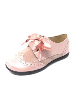 BLUCHER CHAROL ROSA C/ NOBUK ROSA