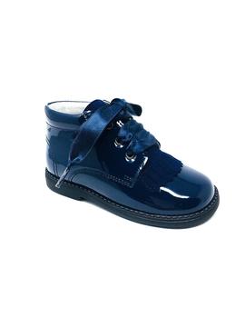 BOTIN CHAROL NAVY FLECOS ANTE