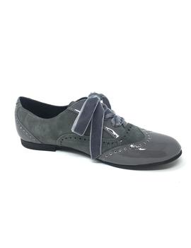 BLUCHER CHAROL CENIZA CON ANTE GRIS