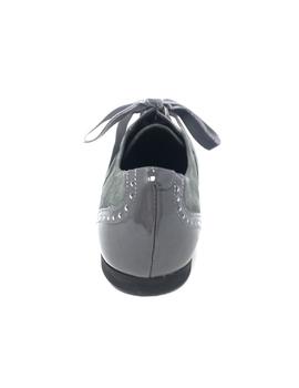 BLUCHER CHAROL CENIZA CON ANTE GRIS