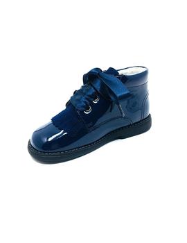 BOTIN CHAROL NAVY FLECOS ANTE