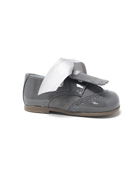 BLUCHER GRIS CHAROL Y ANTE