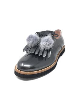 BLUCHER SOLAPA CHAROL GRIS