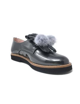 BLUCHER SOLAPA CHAROL GRIS