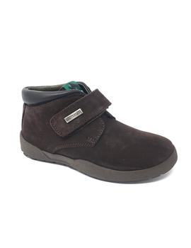 BOTIN NOBUK MARRON VELCRO