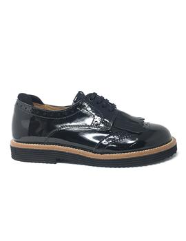 BLUCHER CHAROL NEGRO CON SOLAPA