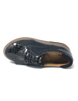 BLUCHER CHAROL NEGRO CON SOLAPA