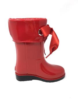 BOTA GOMA CHAROL ROJO