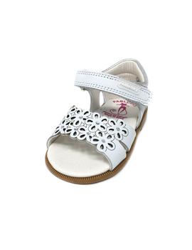 SANDALIA VELCRO BLANCA