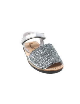 MENORQUINA GLITTER PLATA