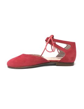 ZAPATO ANTE ROJO