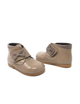 BOTIN CHAROL CASTORO LAZO VELCRO