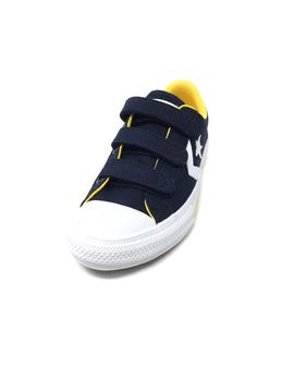 CONVERSE VELCRO AZUL-AMARILLO