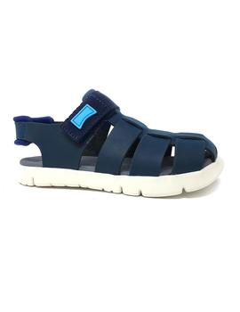 SANDALIA CAMPER AZUL VELCRO