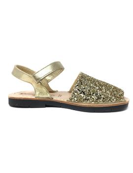 MENORQUINA GLITTER DORADO