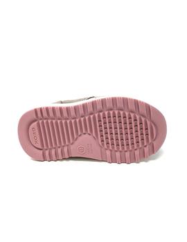 DEPORTIVO GEOX VELCRO SMOKE GREY ROSE