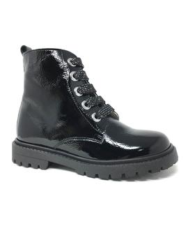 BOTIN CHAROL ARRUGADO NEGRO