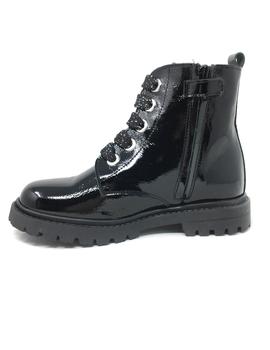 BOTIN CHAROL ARRUGADO NEGRO