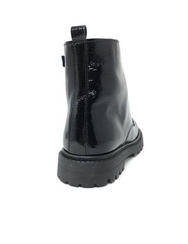 BOTIN CHAROL ARRUGADO NEGRO