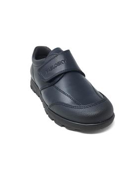 COLEGIAL VELCRO AZUL MARINO