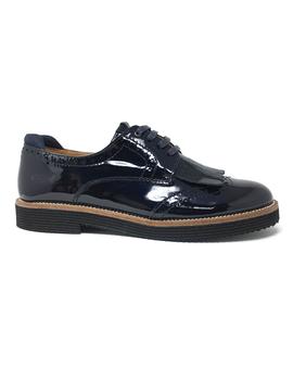 BLUCHER CHAROL AZUL MARINO CORDON