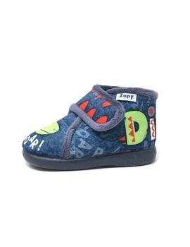 ZAPATILLA DE CASA AZUL