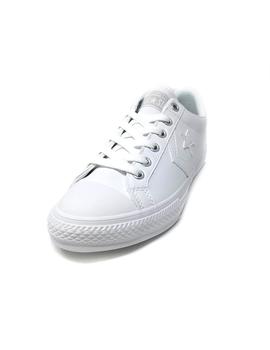 CONVERSE CORDON PIEL BLANCA