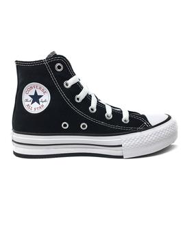 CONVERSE ALTA NEGRA  PLATAFORMA