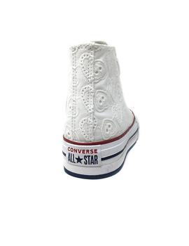 CONVERSE ALTA BLANCA BORDADA