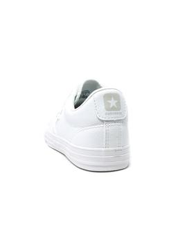 CONVERSE CORDON PIEL BLANCA