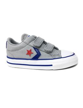 CONVERSE GRIS VELCRO