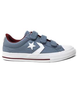 CONVERSE LONA GRIS