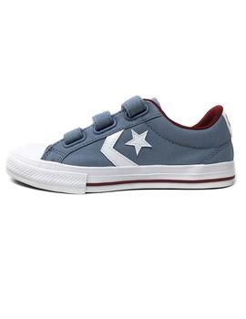 CONVERSE LONA GRIS