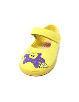 ZAPATILLA DE CASA RIZO AMARILLO