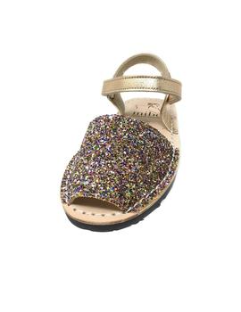 MENORQUINA GLITTER MULTICOLOR